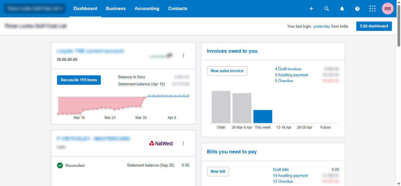 Xero Outbooks