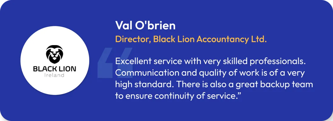 Val O Brien - Client Testimonial - Newsletter 2025 September - Outbooks UK