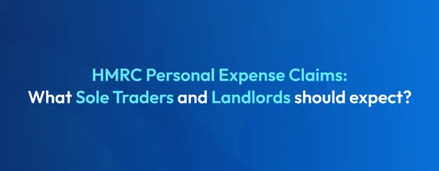 HMRC personal expense claims crackdown 2026 for sole traders and landlords in the UK